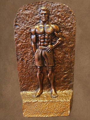 male physique relief